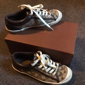 Coach tennis shoes